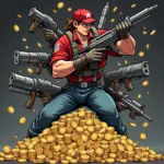 Mua vũ khí trong Metal Slug bằng coin