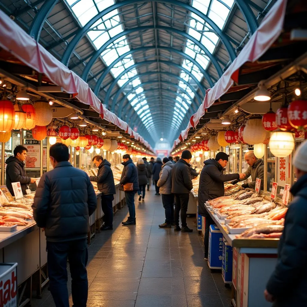 Chợ Cá Tsukiji - Nét văn hóa đặc sắc của Tokyo