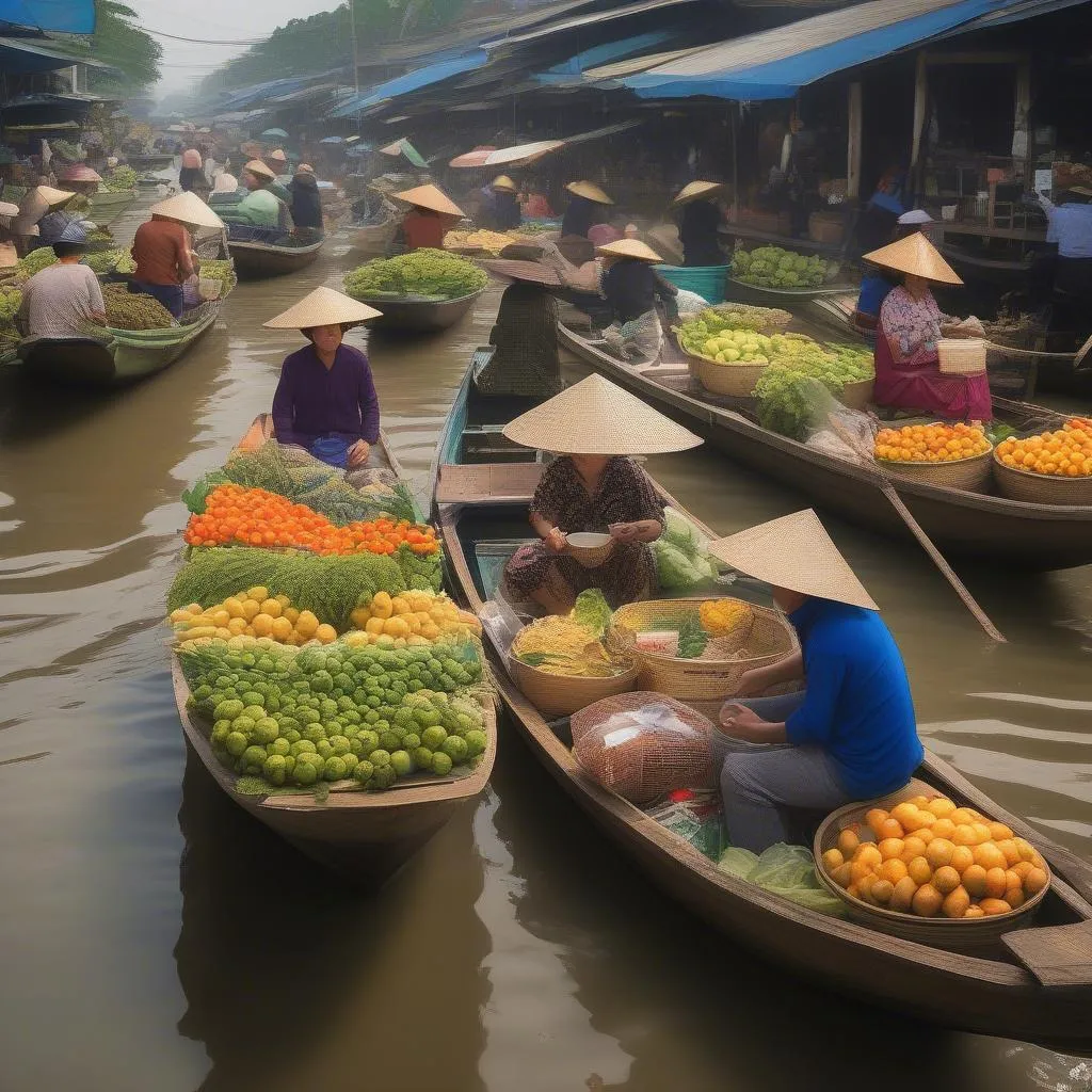 Chợ nổi Cái Răng