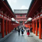 Chùa Sensoji Tokyo