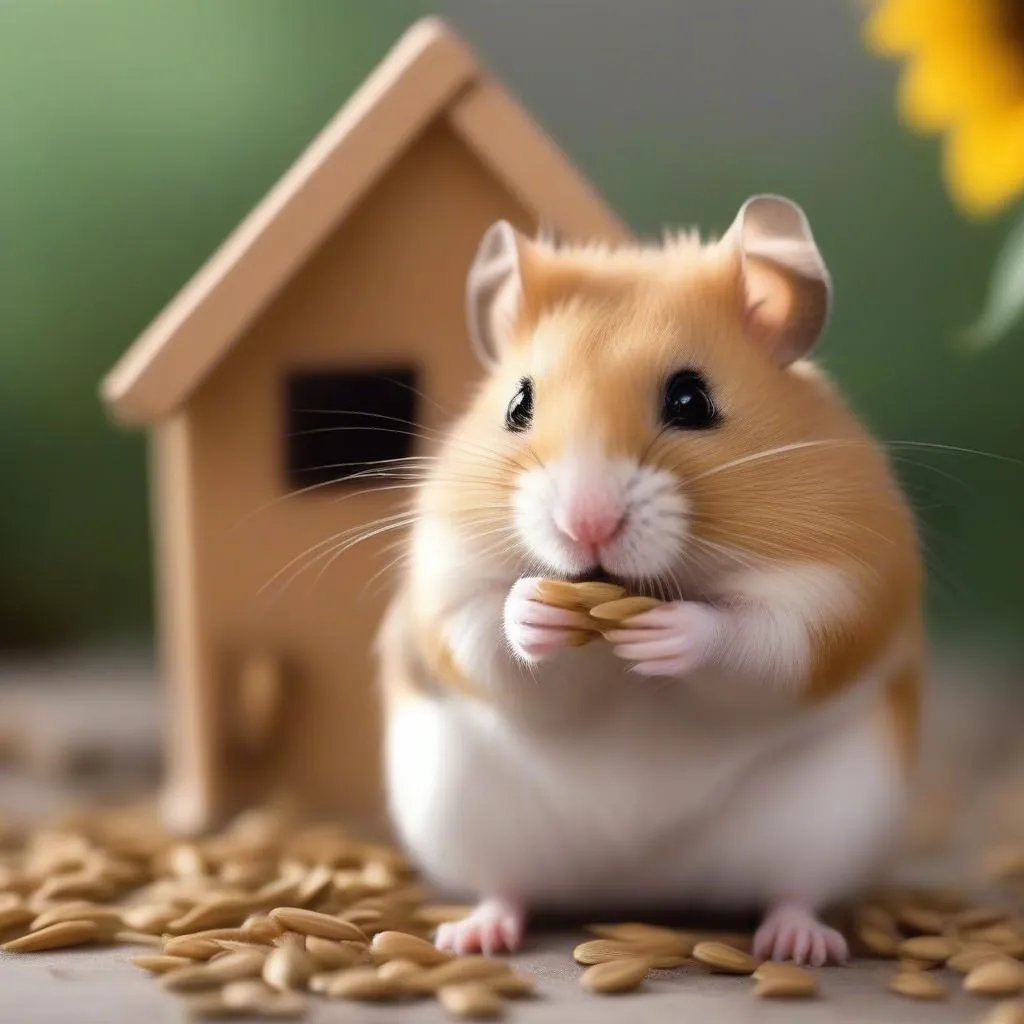 chuột hamster đáng yêu