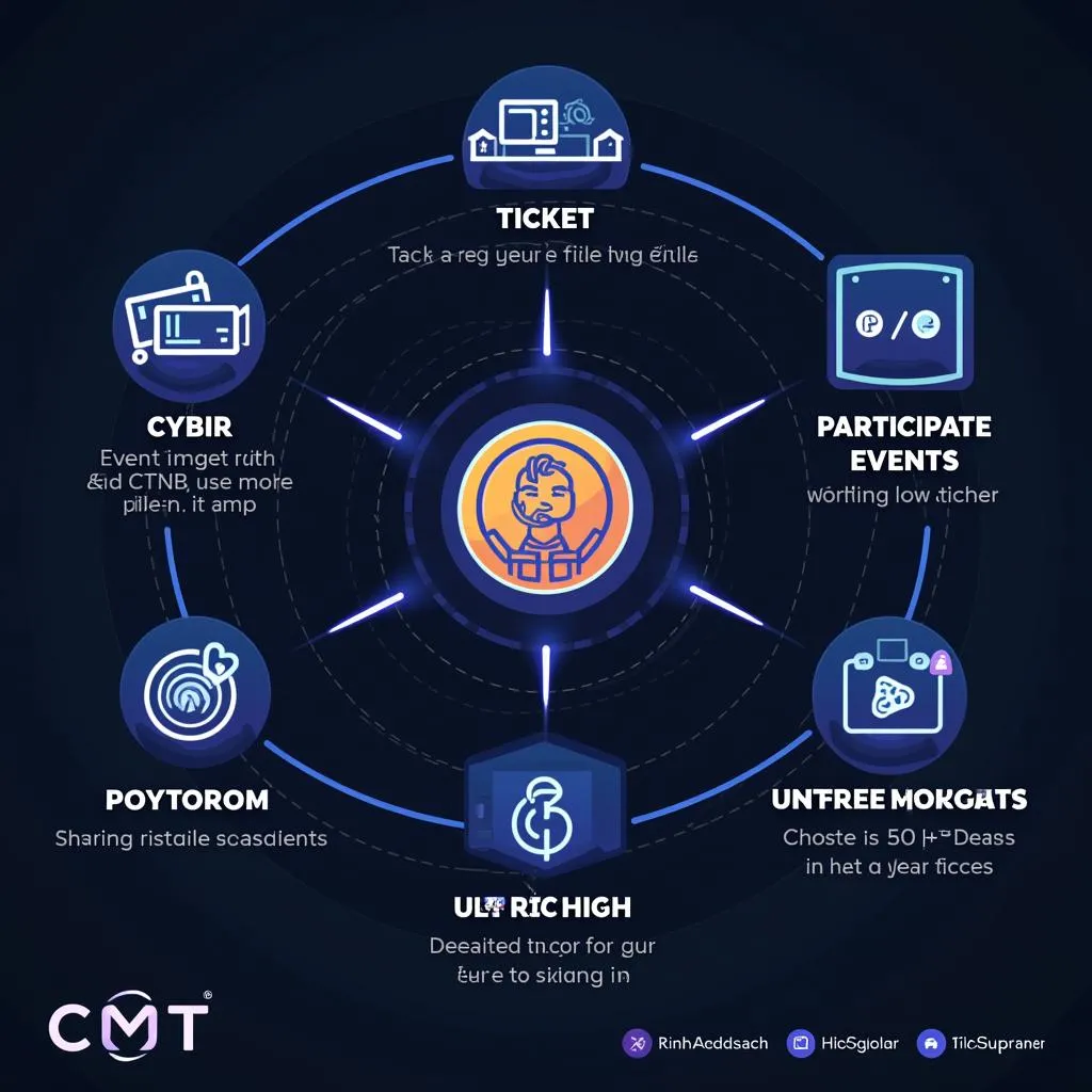 Sơ đồ hoạt động của CMT Coin