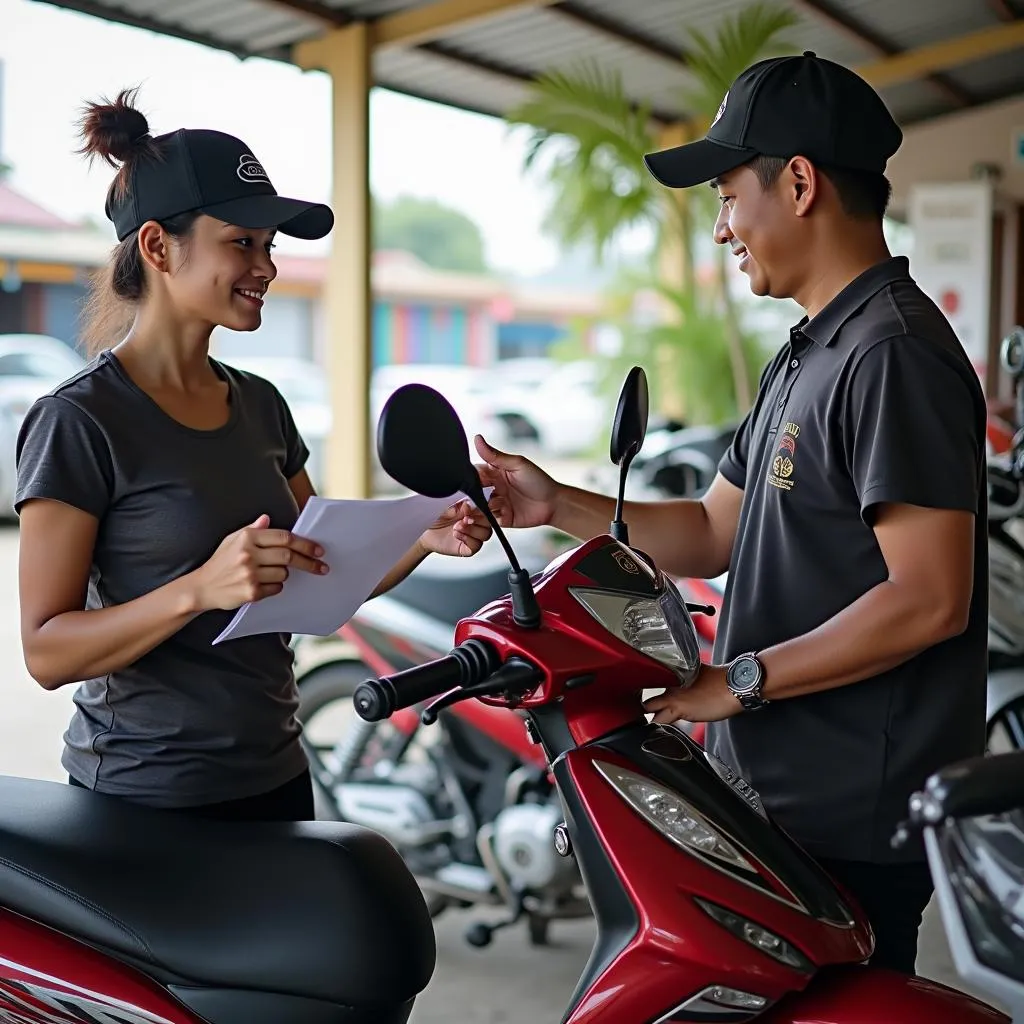 Dịch vụ thuê xe máy tại Buôn Ma Thuột chuyên nghiệp và tận tâm