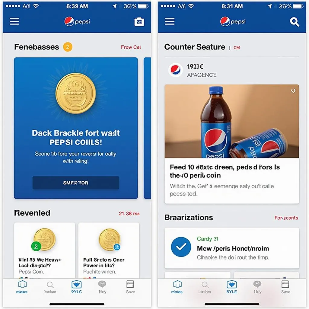 Đổi quà Pepsi Coin