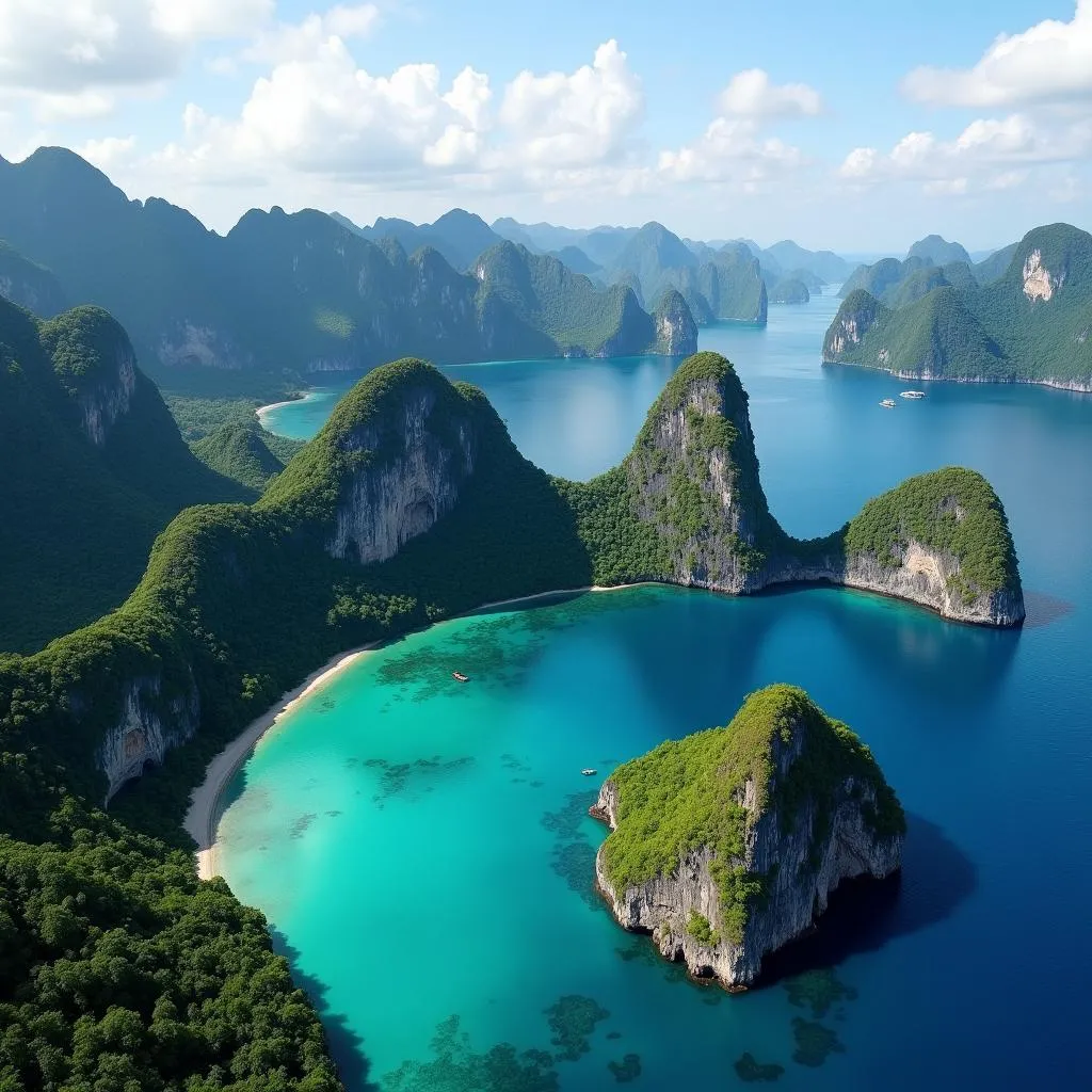 Khung cảnh El Nido Palawan