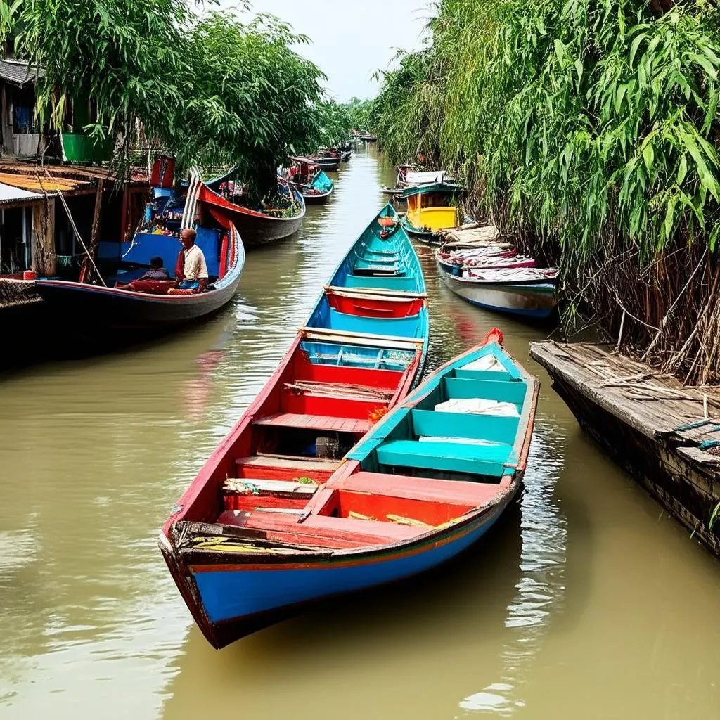 Ghe Thuyền Sông Nước Miền Tây