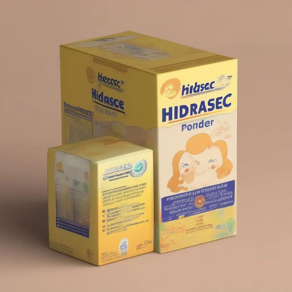 Hidrasec gói thuốc