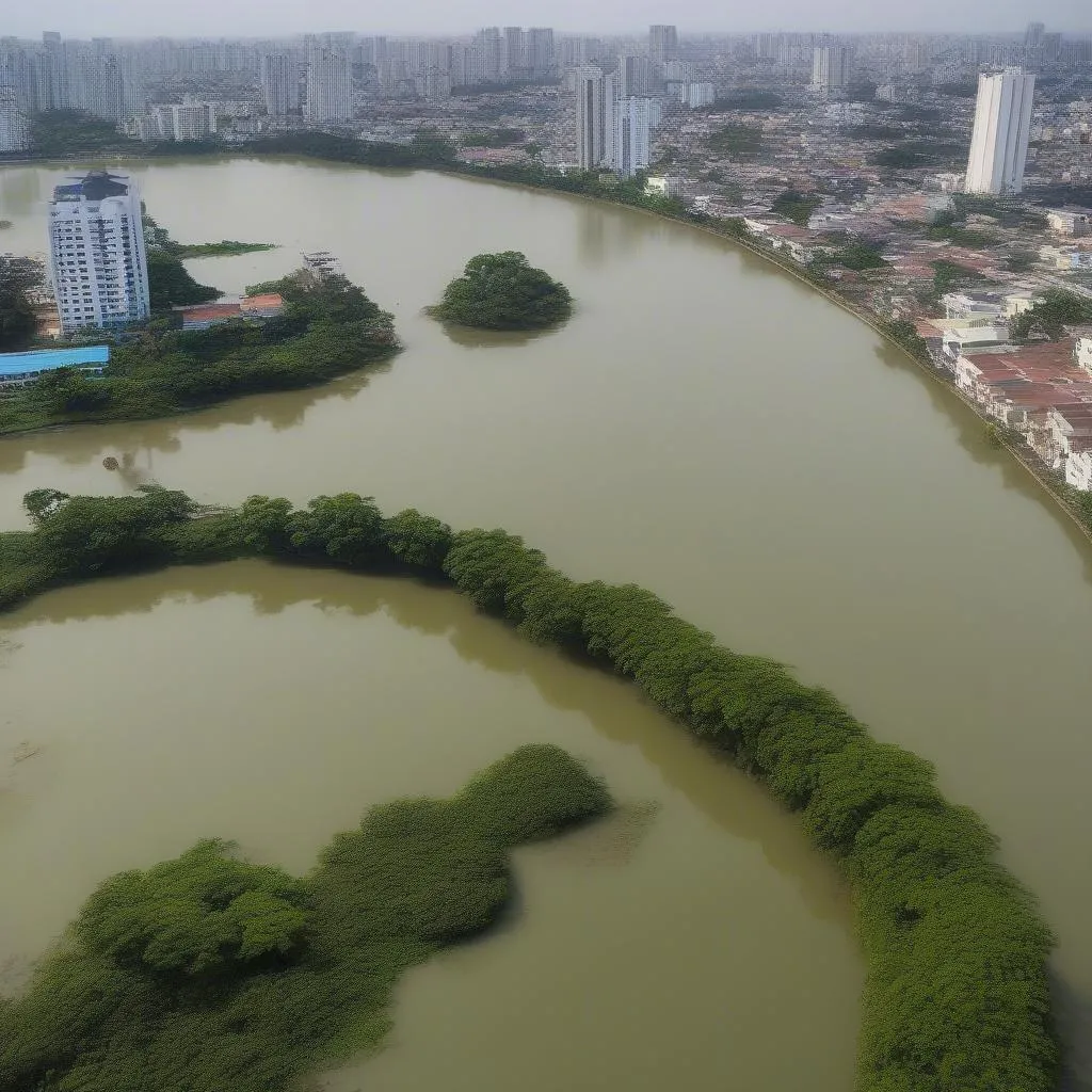 Hồ Bán Nguyệt Quận 7