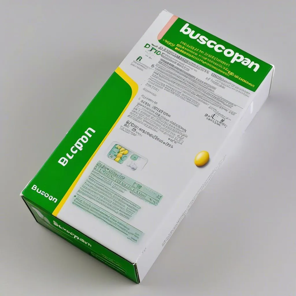 Hộp thuốc Buscopan 10mg