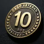 Hình ảnh huy hiệu Veteran Coin trong CSGO