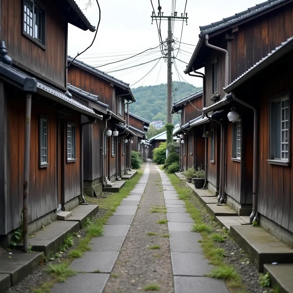 Ngôi làng cổ kính ở Ibaraki