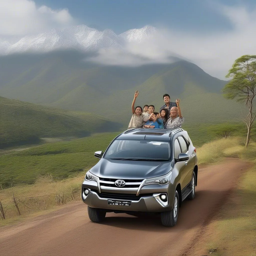 Innova Fortuner cho gia đình đi du lịch