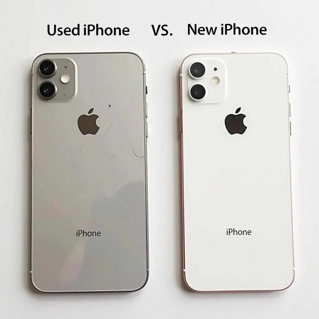 iPhone cũ vs iPhone mới