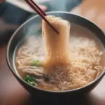 Jungkook ăn mì ramen