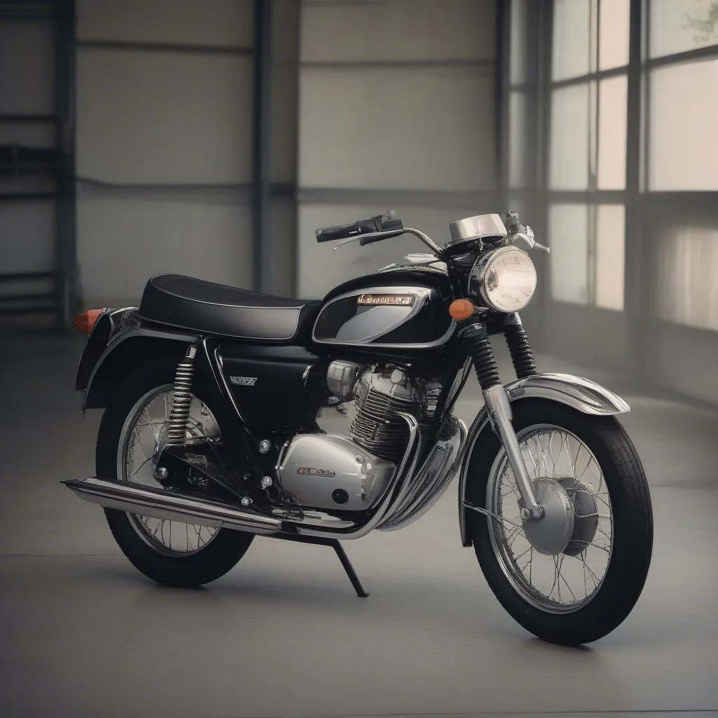 Kawasaki W175 - Xe máy cổ điển