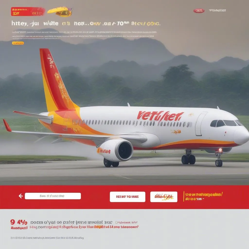 Chương trình khuyến mãi vé máy bay Vietjet