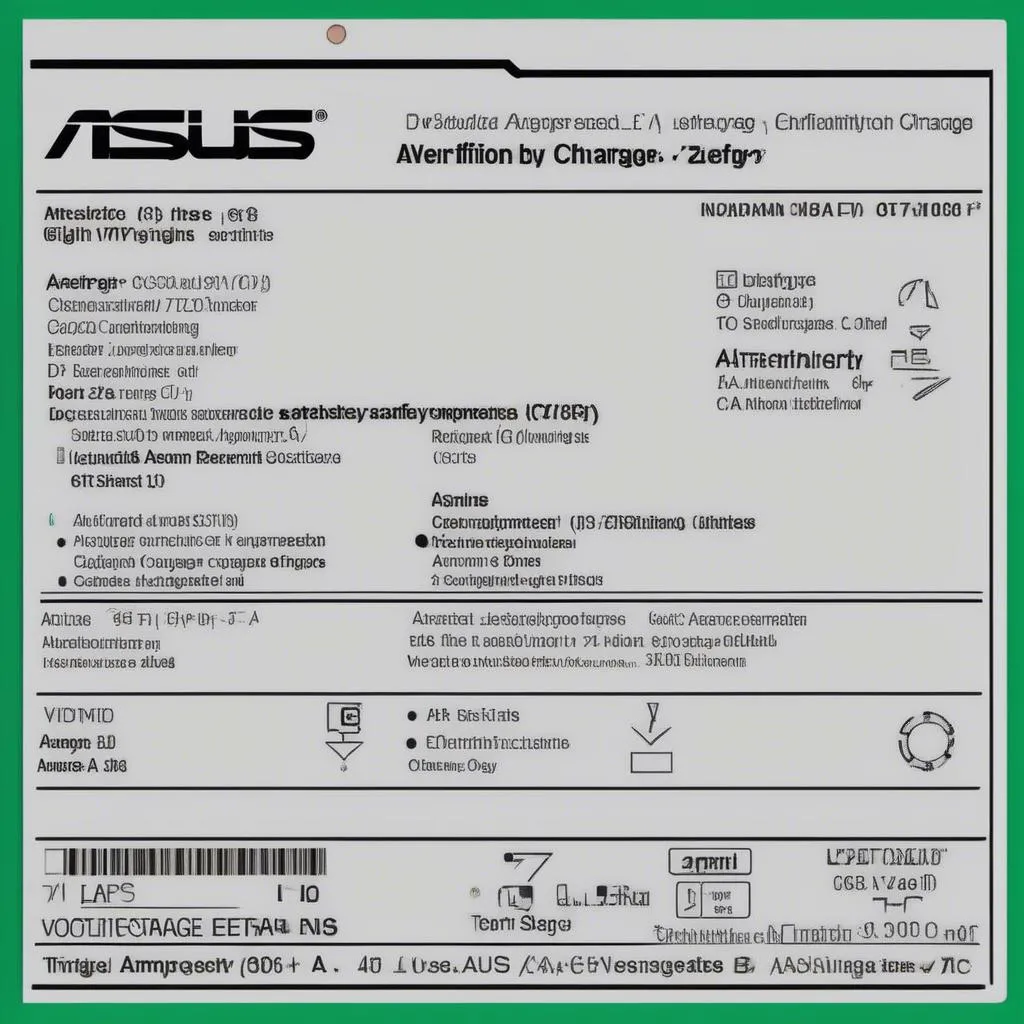 Kiểm Tra Sạc Laptop Asus Chính Hãng