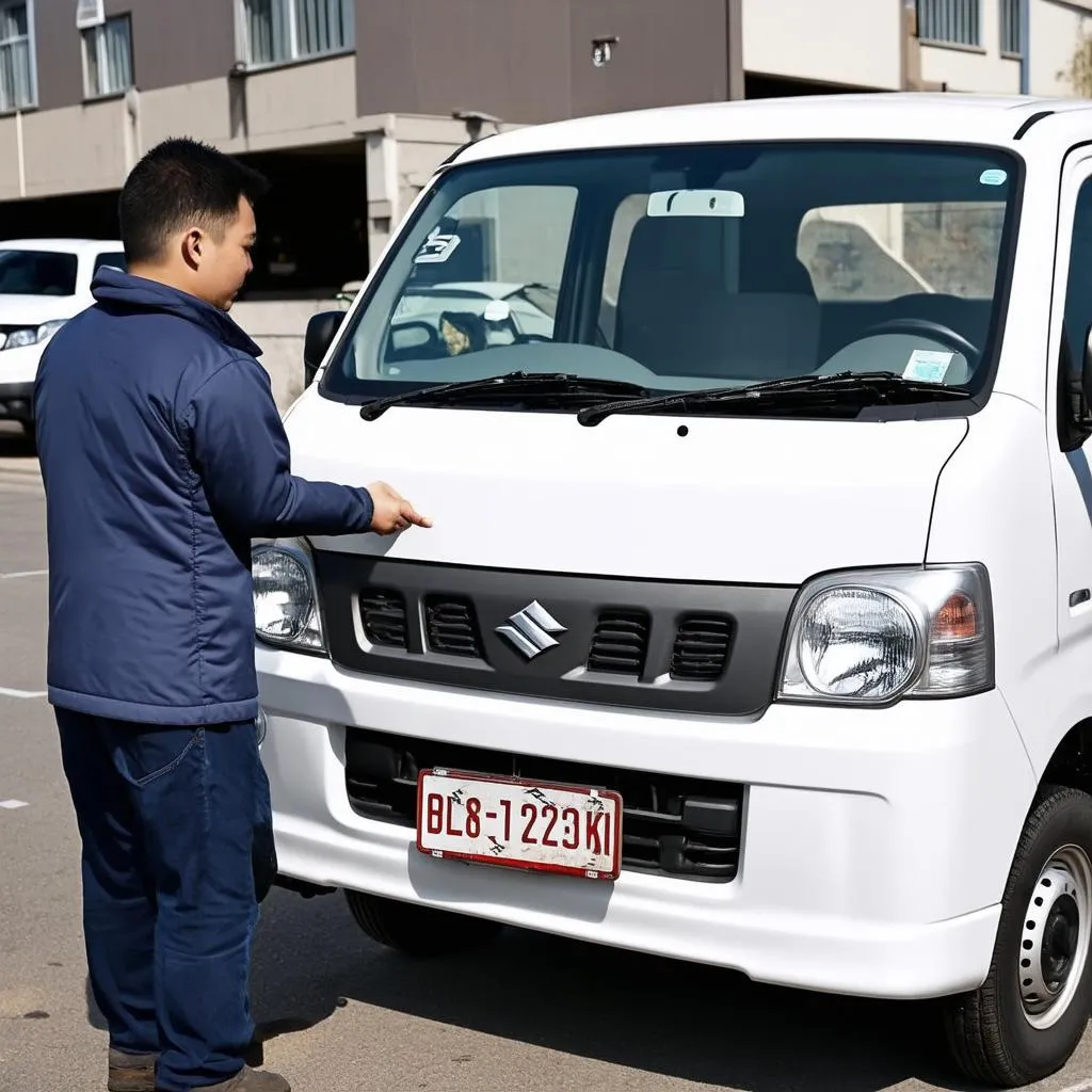 Kiểm tra xe Suzuki Carry Van