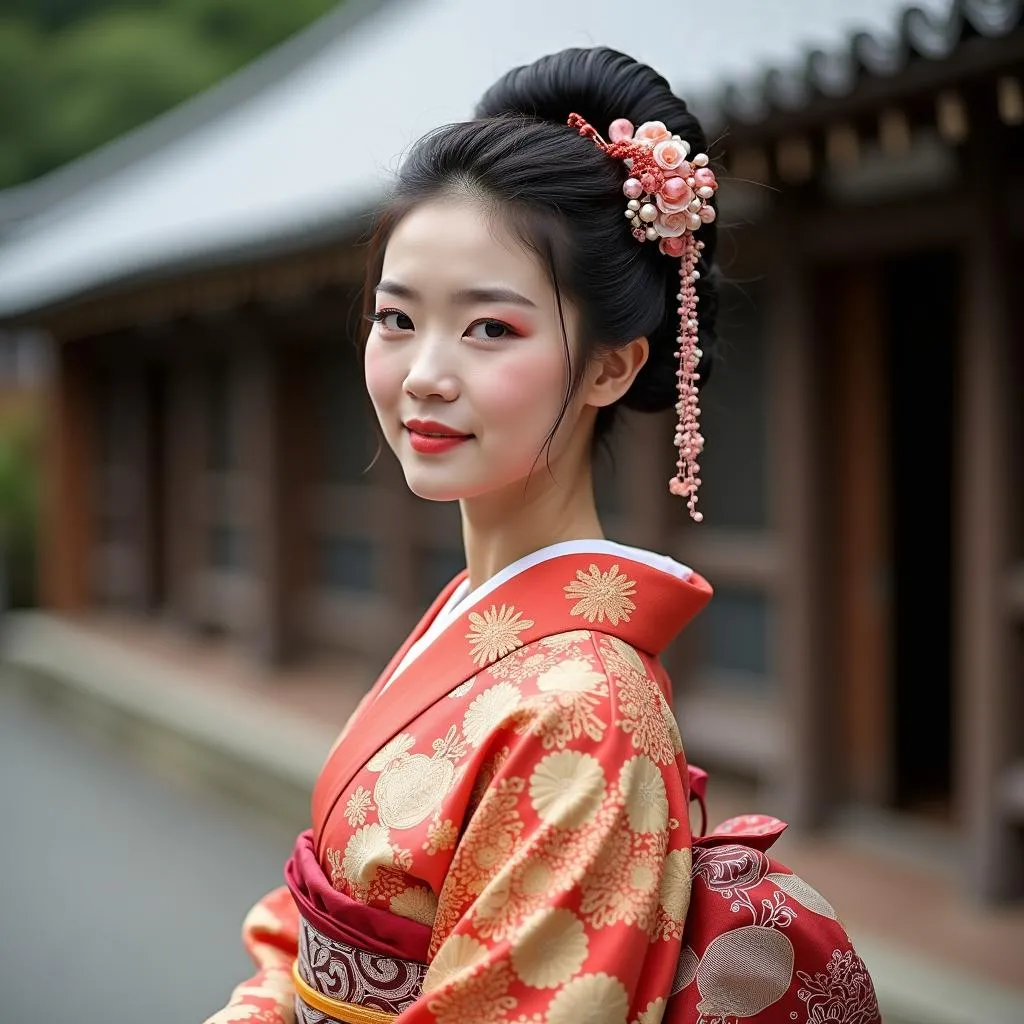 Kimono truyền thống Nhật Bản