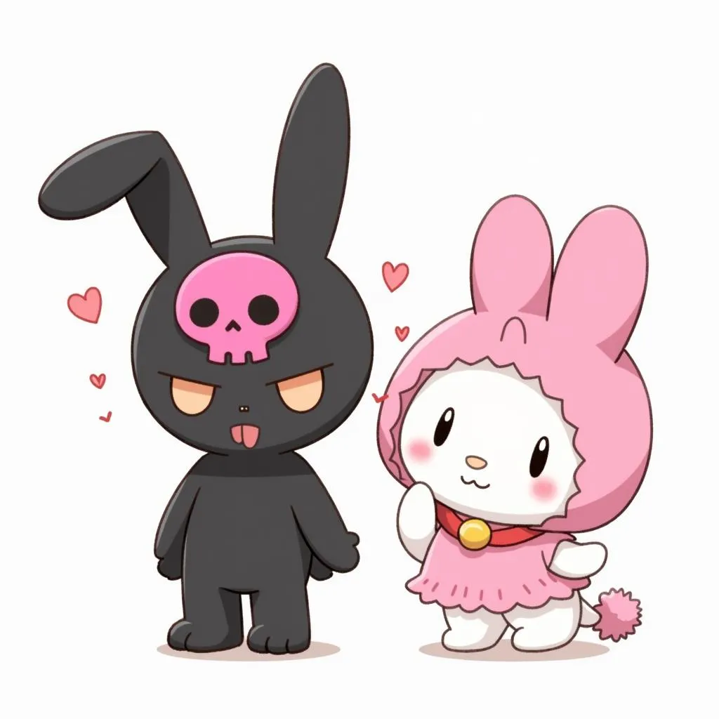 Kuromi và My Melody