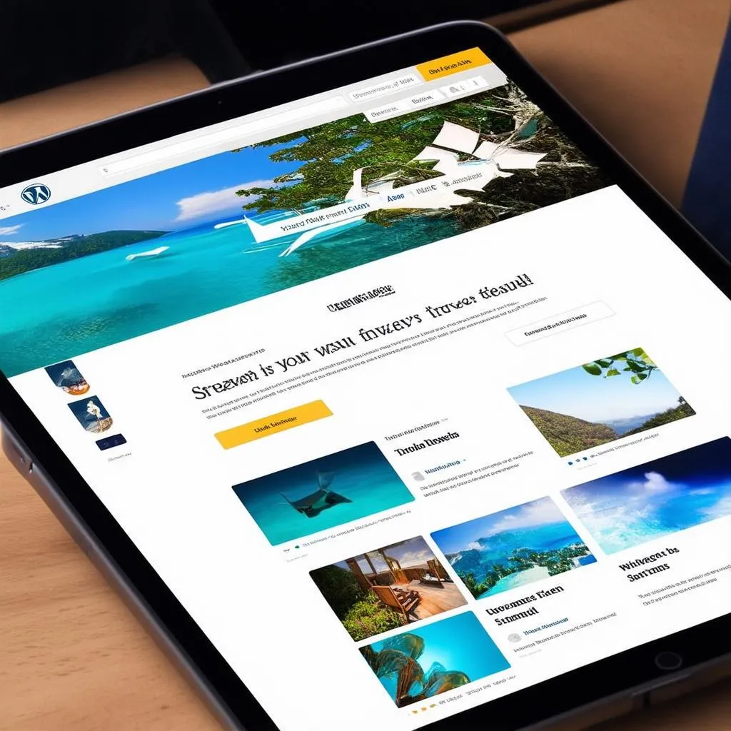 Lựa chọn nền tảng xây dựng website du lịch