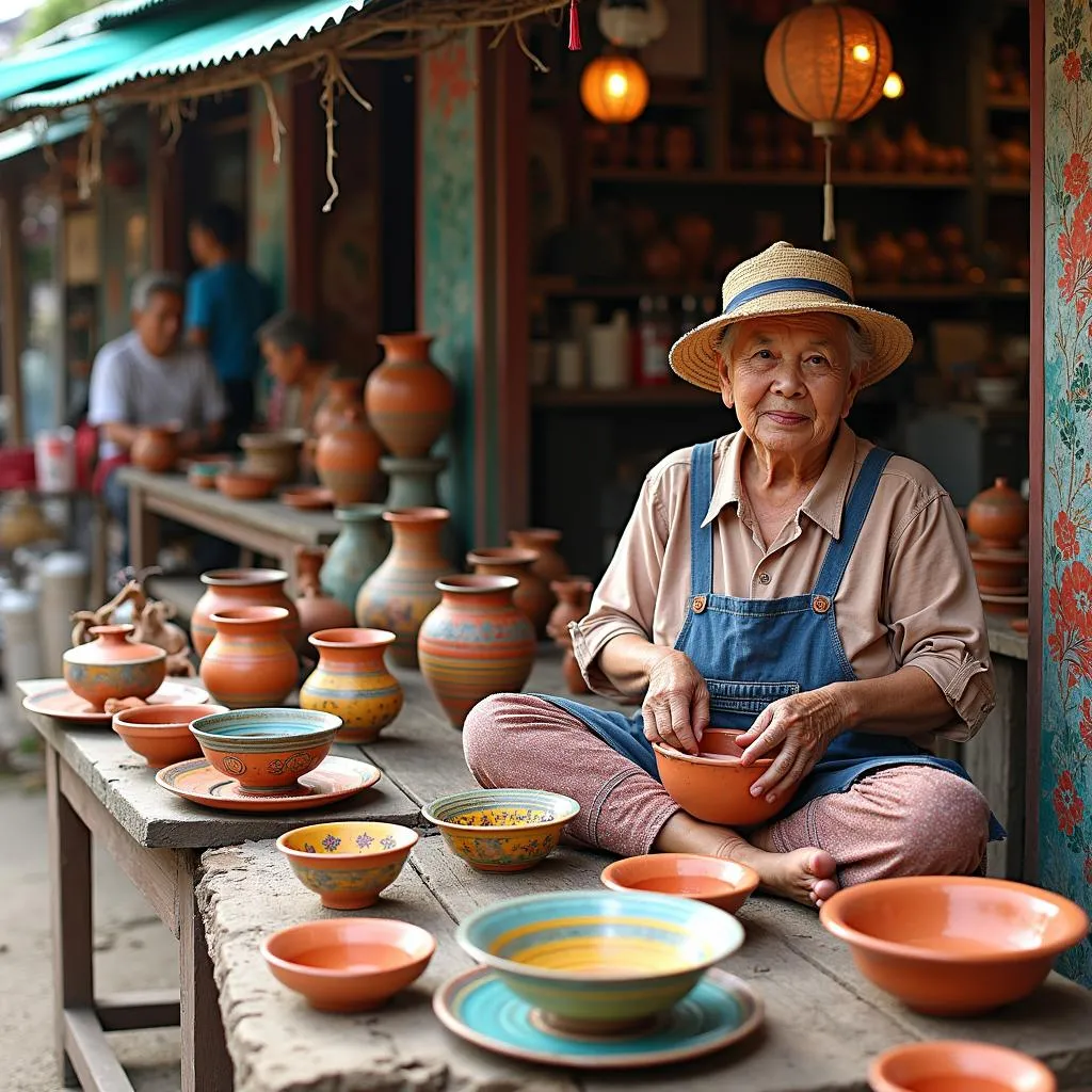 Làng gốm Bát Tràng