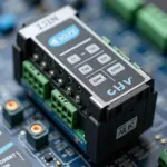 Hình ảnh minh họa bộ điều khiển logic khả trình INVT PLC