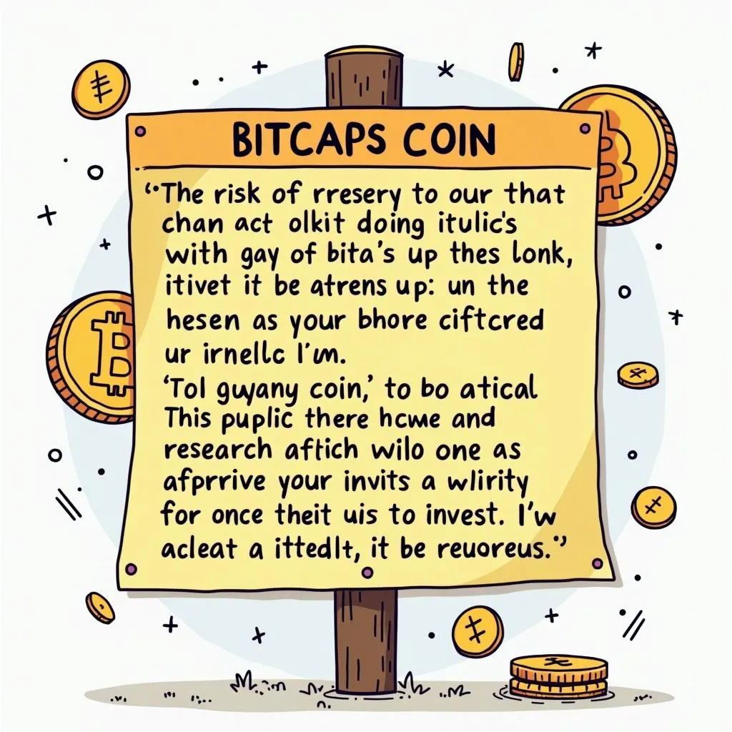 Lưu ý khi đầu tư Bitcaps Coin