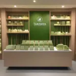 Gian hàng bán matcha tại Takashimaya