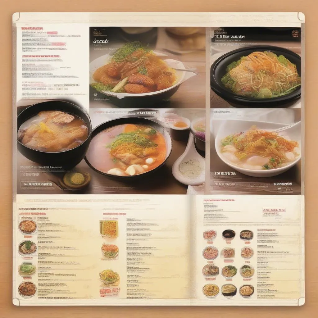 Menu &quot;Best Seller&quot;