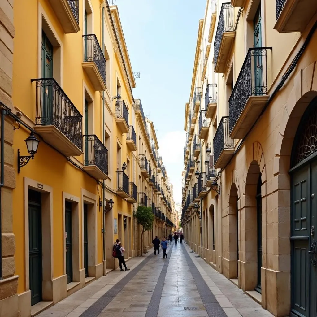 Những con phố cổ kính ở Valletta, Malta