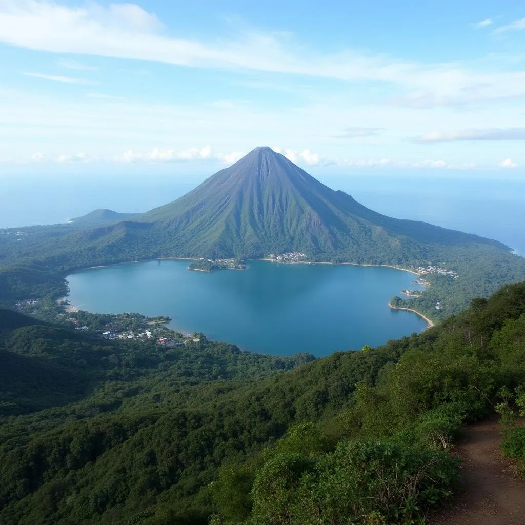 Núi lửa Taal Philippines