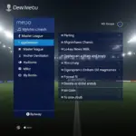 Giao diện game PES 2019