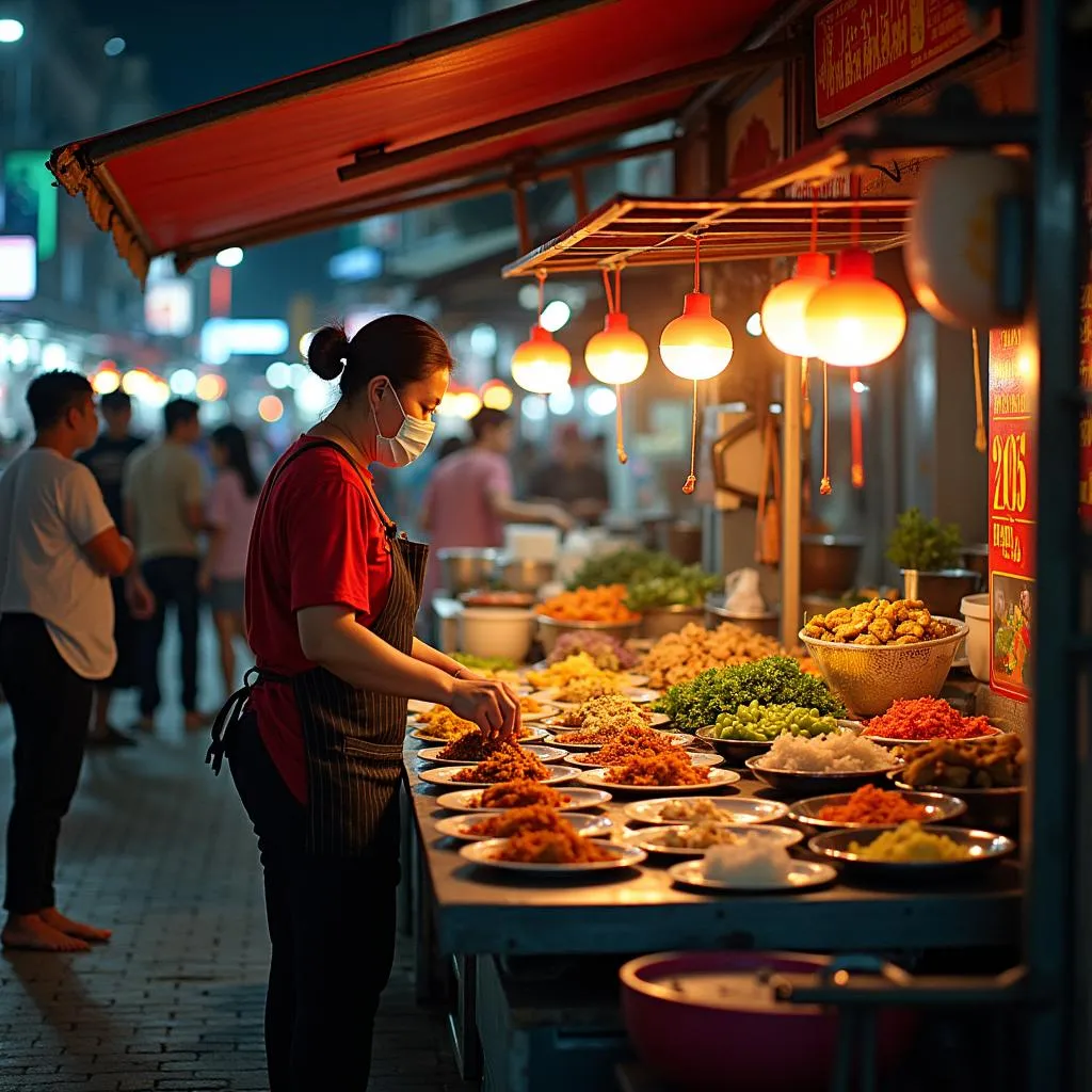 Phố ăn Trung Hoa Quận 5