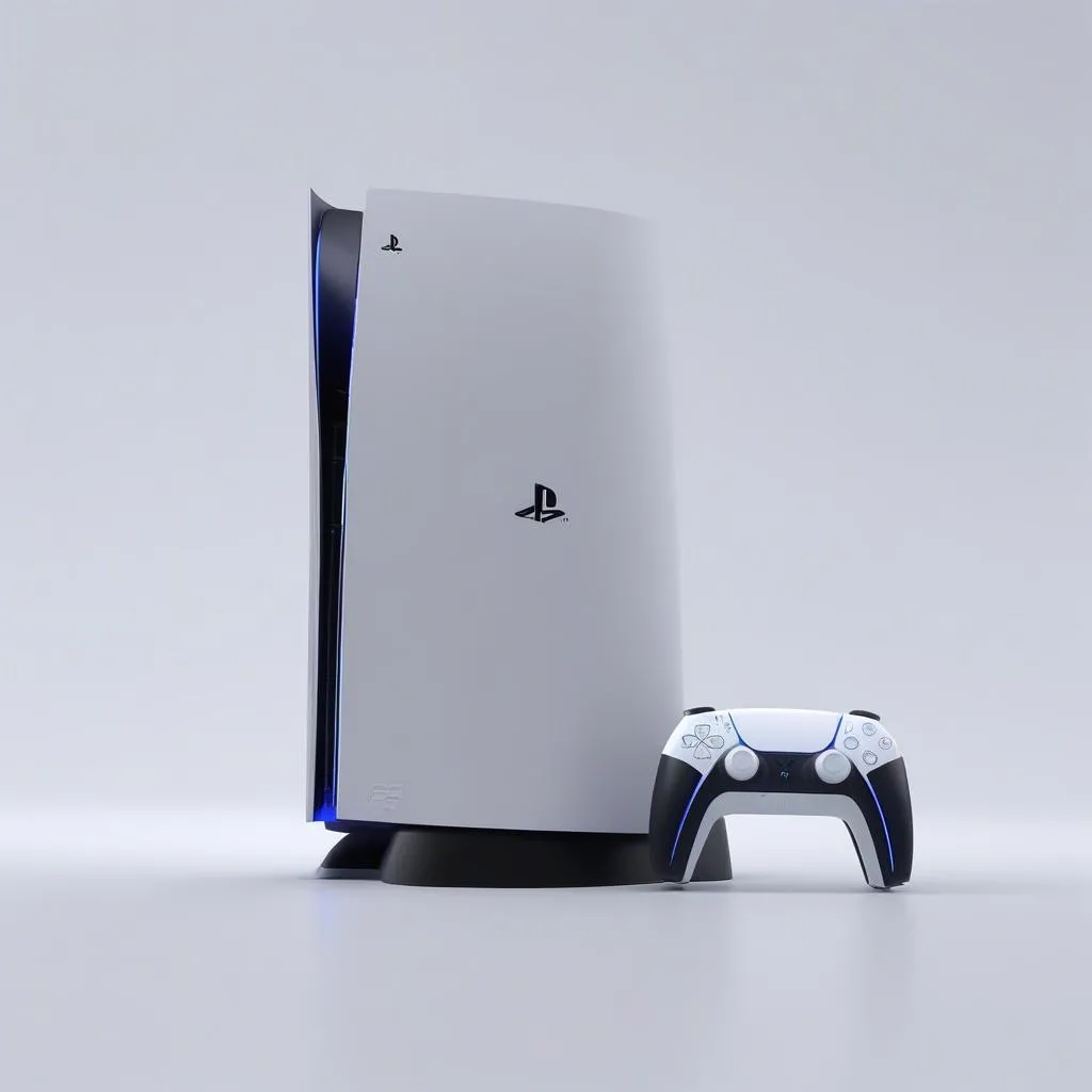 PS5 console thiết kế hiện đại