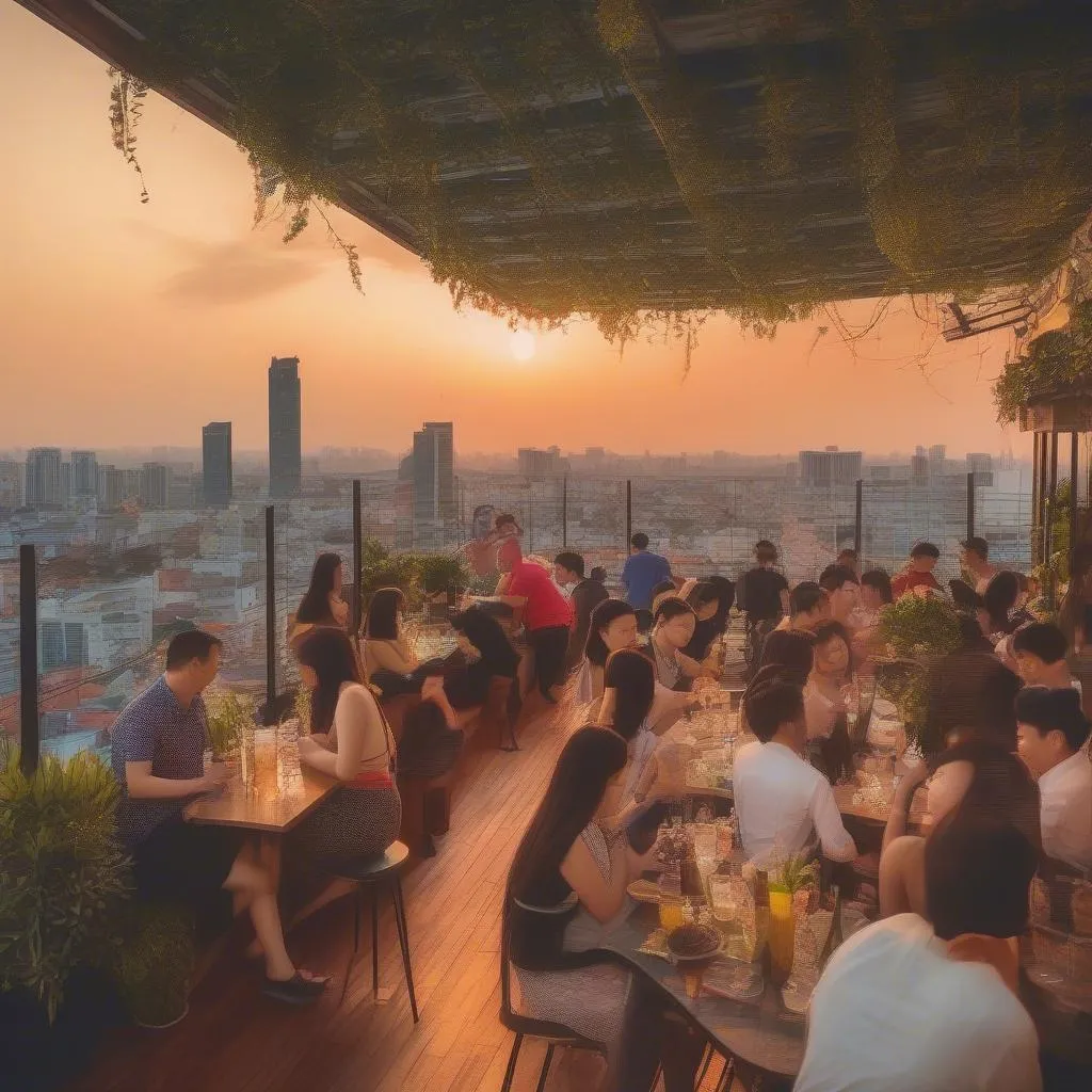 Rooftop bar Sài Gòn