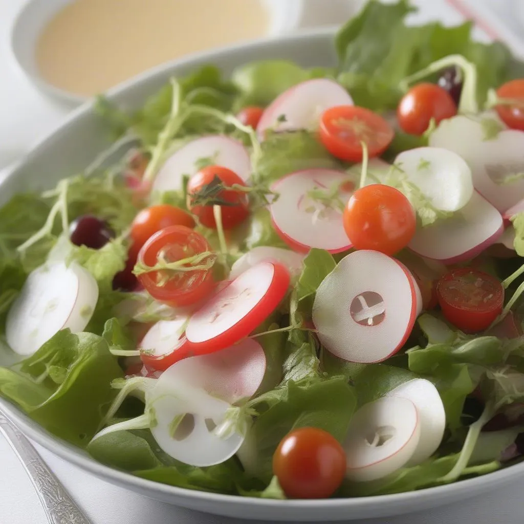 Salad Củ Cải Trắng