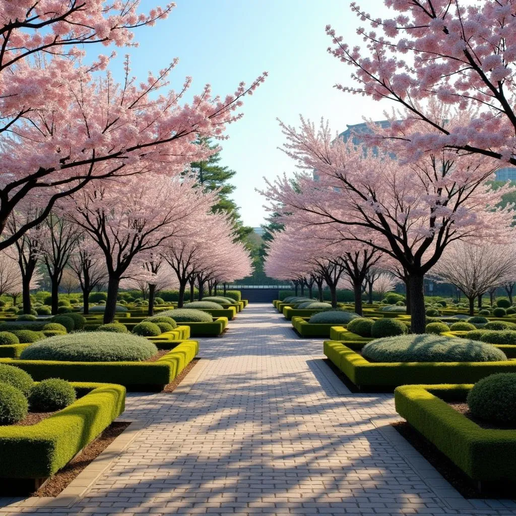 Vườn Quốc Gia Shinjuku Gyoen - Nơi ngắm hoa anh đào đẹp như tranh vẽ