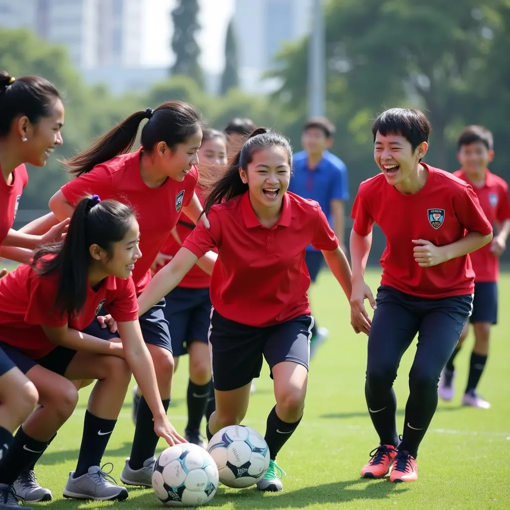 Sinh viên Đại học Ngân hàng Tp.HCM năng động, sáng tạo