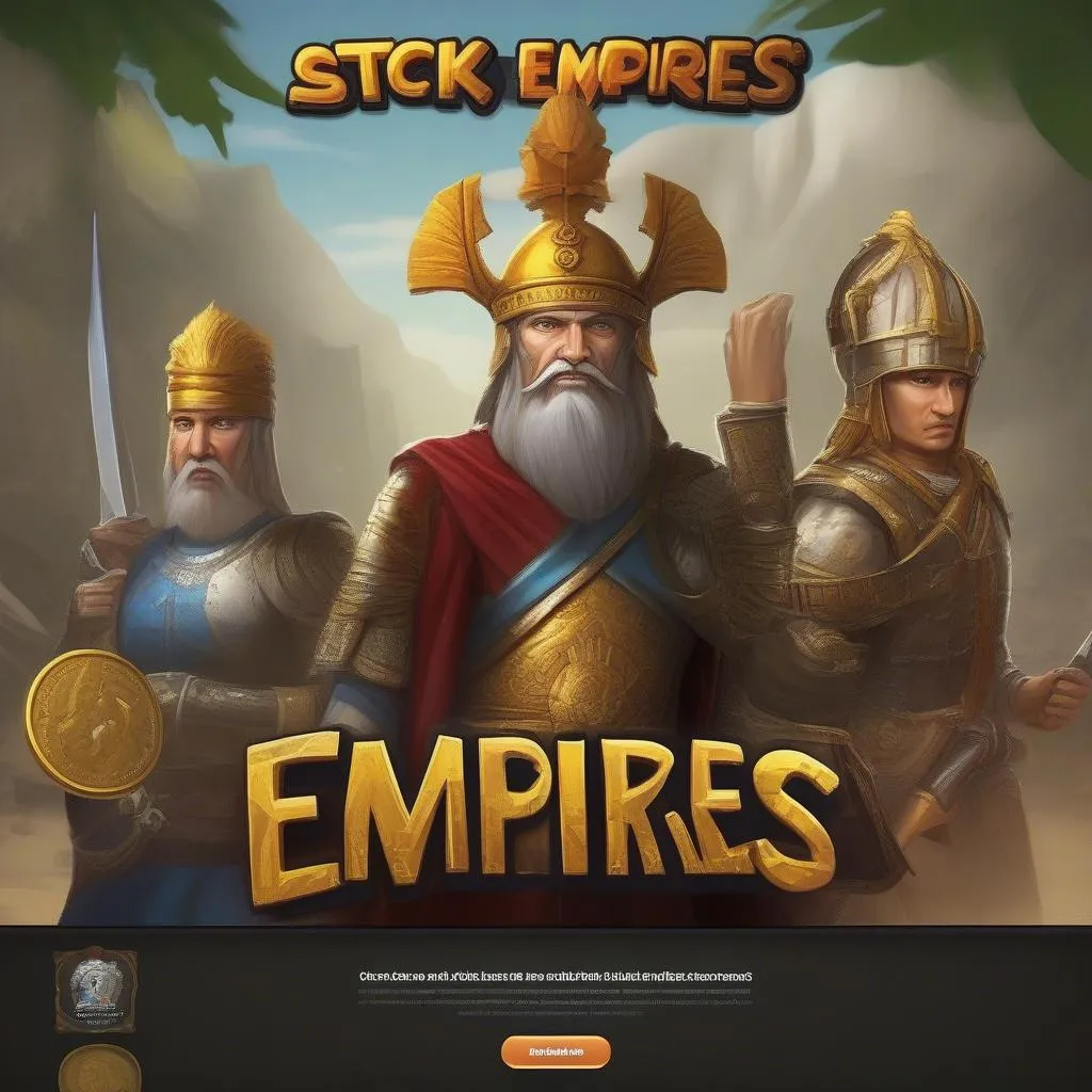 Website quảng cáo hack coins Stick Empires