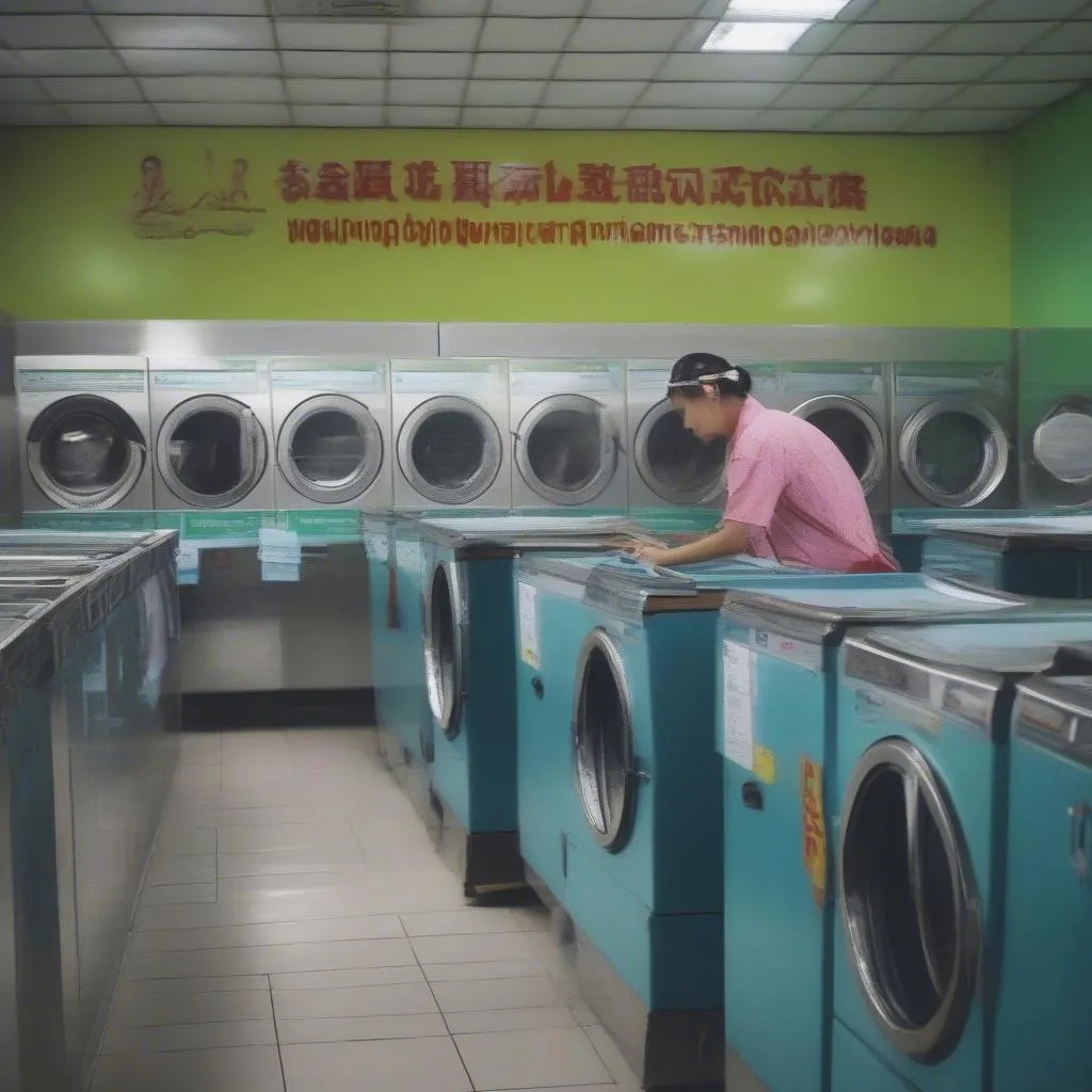 Sử dụng dịch vụ giặt là coin laundry tại TP.HCM