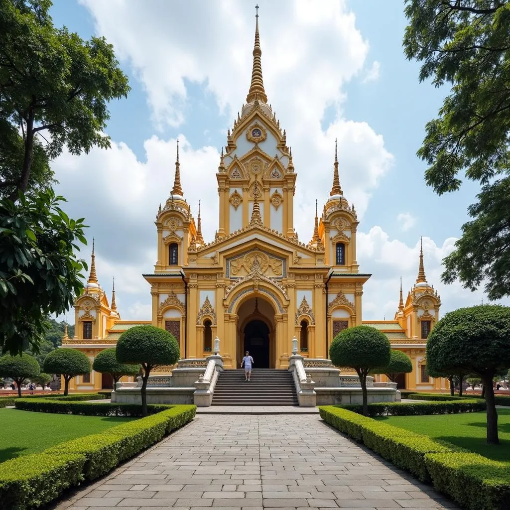 Toà Thánh Tây Ninh nguy nga, tráng lệ