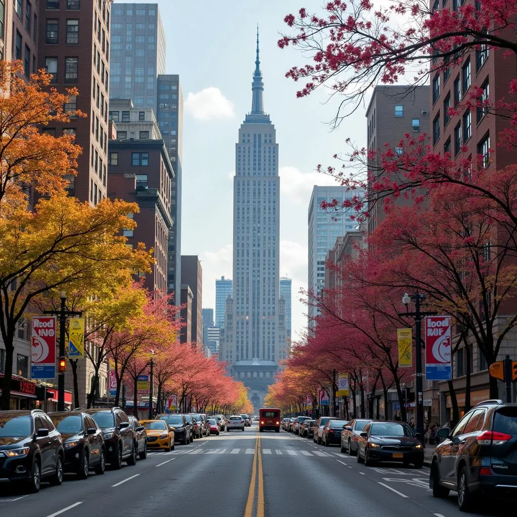 Thời điểm du lịch New York