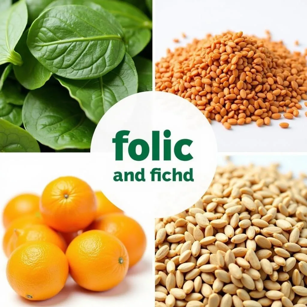 Thực phẩm giàu axit folic