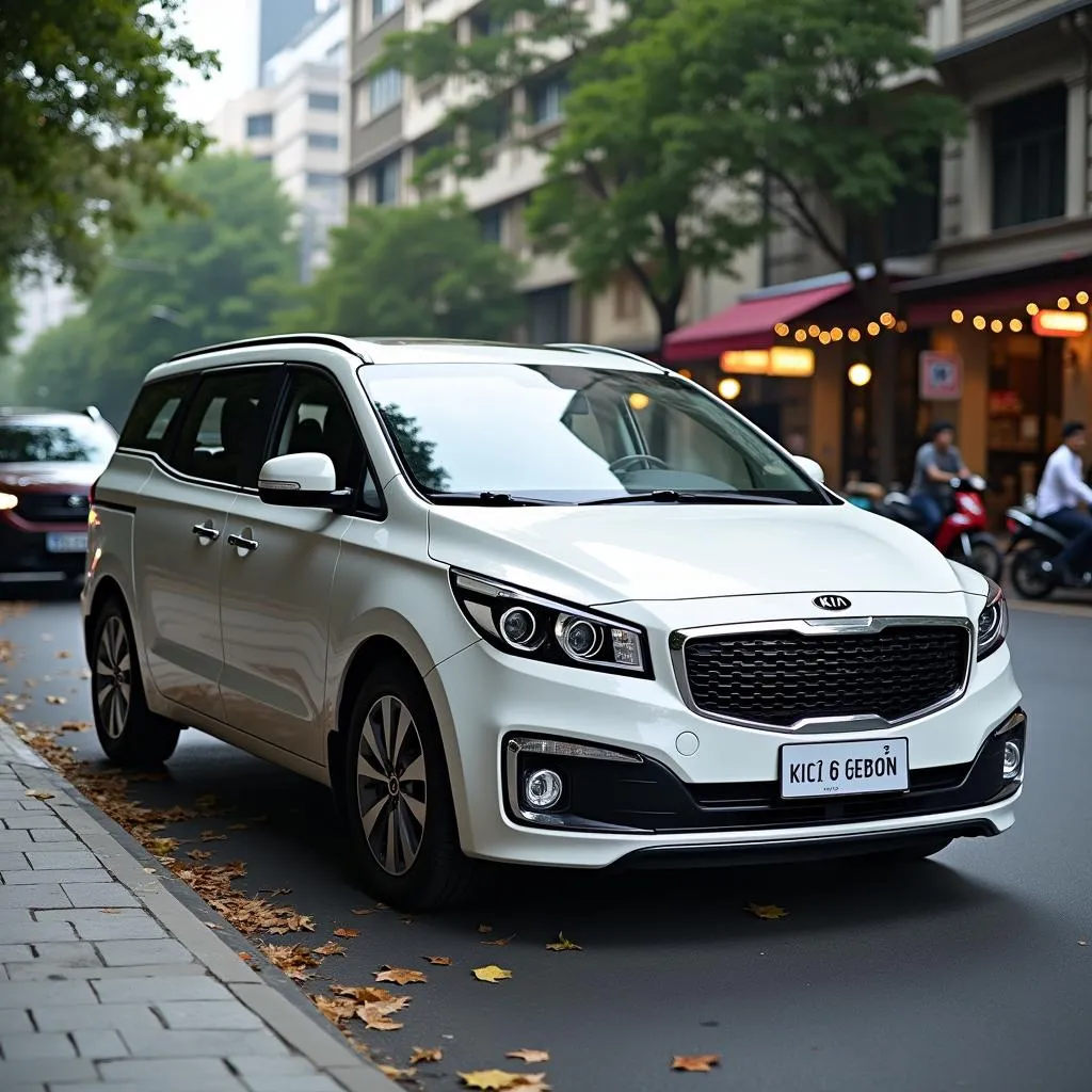 Thuê xe Kia Sedona tháng tại Hà Nội