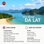 Tour du lịch Nha Trang Đà Lạt trọn gói