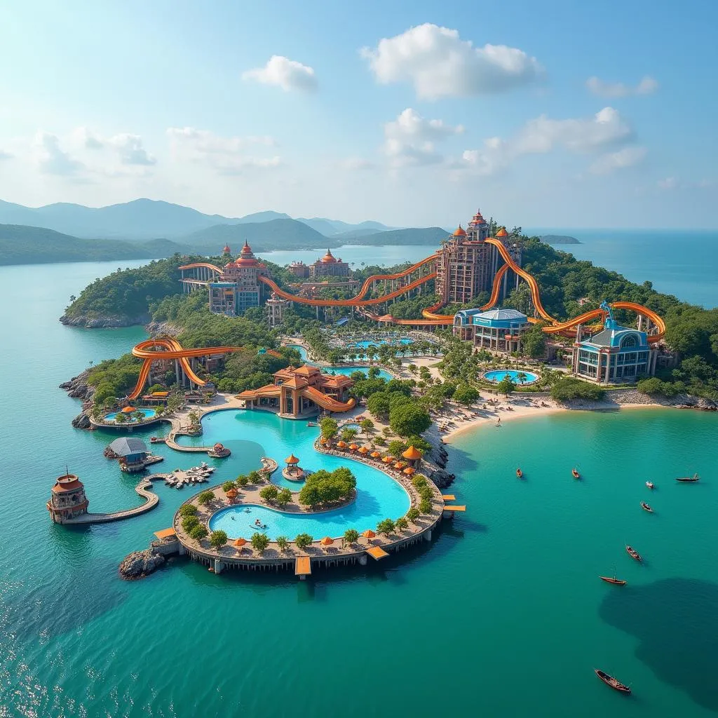 Vinpearl Land Nha Trang - khu vui chơi giải trí đẳng cấp quốc tế