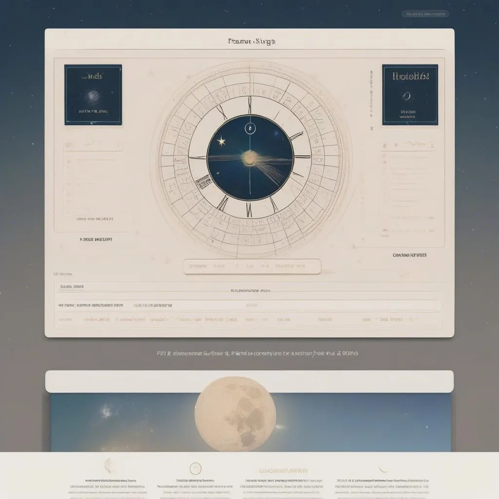 Website chiêm tinh học
