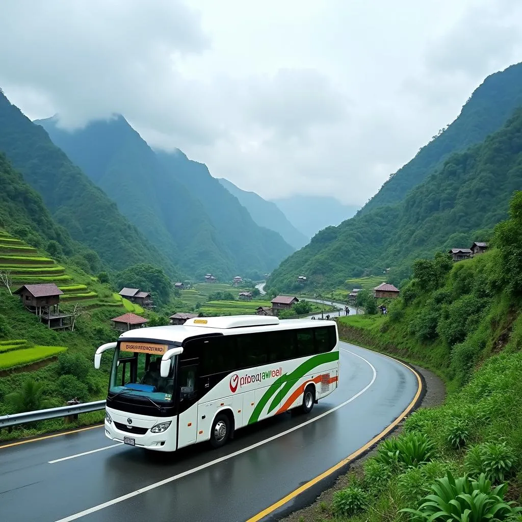 Xe du lịch Vietravel Hà Giang