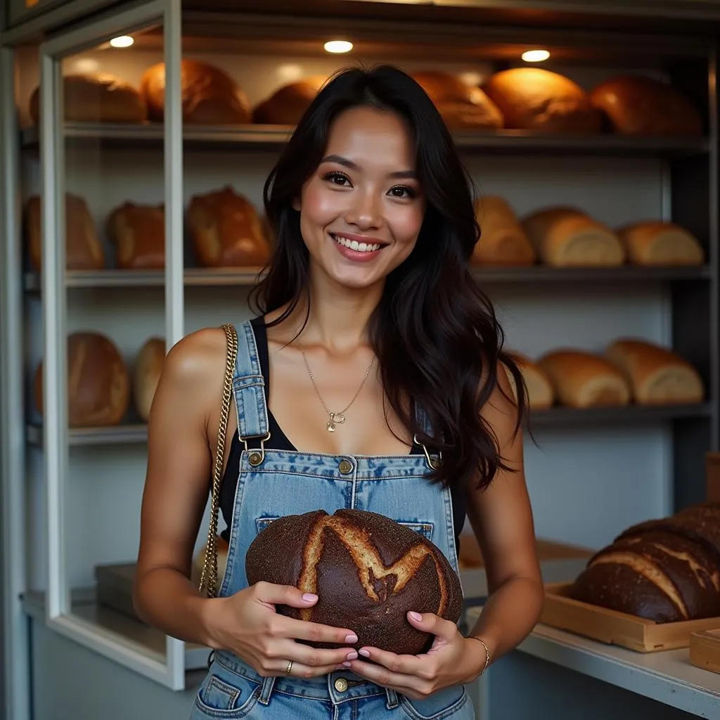 Cửa hàng bánh mì đen